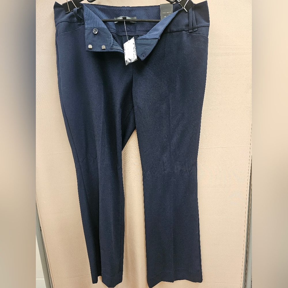 The Limited Dark Blue Cassidy Pants
